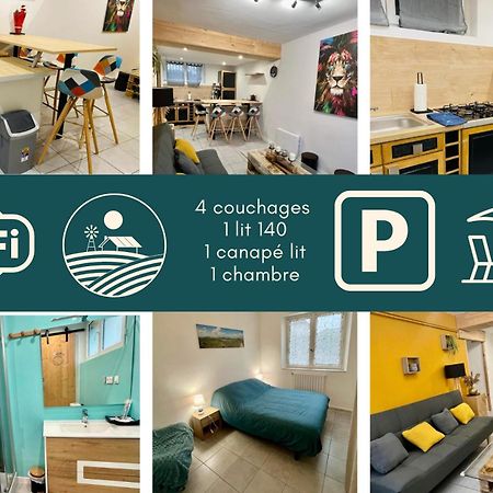 Studio 40M2 Plein Pied Avec Parking Jussac المظهر الخارجي الصورة